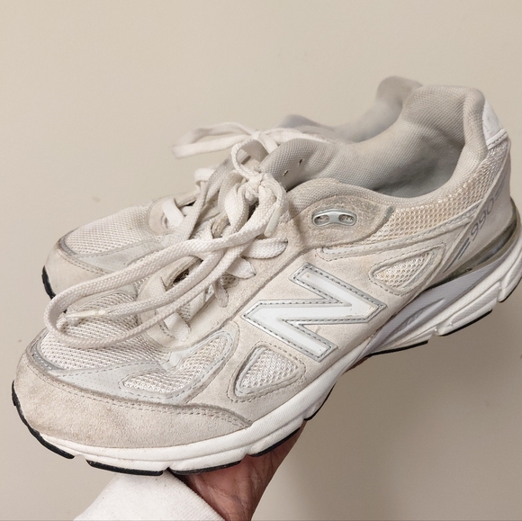 New Balance Shoes - New Balance 990v4 Gray Big Boys Size 5.5 Sneakers